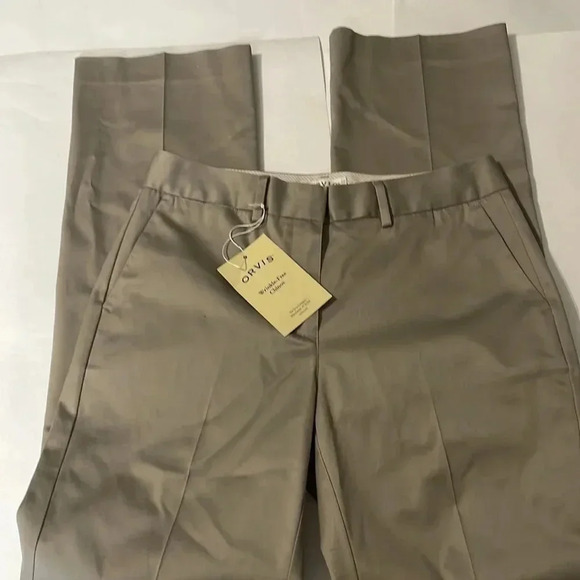 Orvis wrinkle free chinos size 6 NWT - Picture 3 of 5